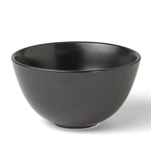 Lot de 6 bols noir - "Aya"