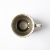 Lot de 2 mugs vert - "Iris"
