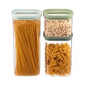 Lot de 3 bocaux en verre 600/1300/2000ml