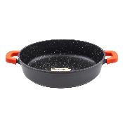 Sautoir noir 32cm revêtement antiadhésif - "RobuCook"