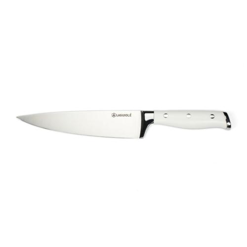Couteau de chef blanc 34cm - "Elégance"