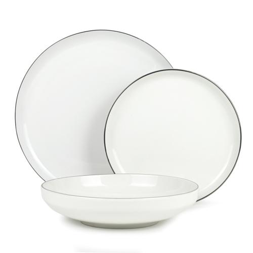 Service 18 pièces blanc - "Sélène"