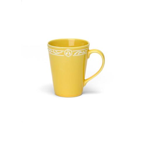 Lot de 4 mugs jaune