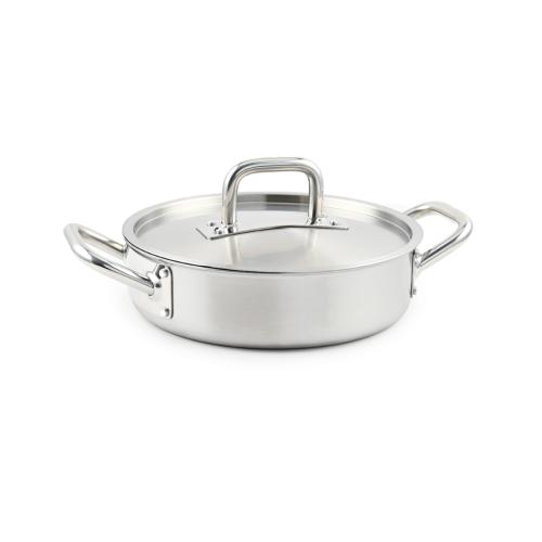 Sautoir triplex inox 28cm 
