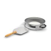 Four  pizza pour barbecue au charbon 57 cm  3 pices