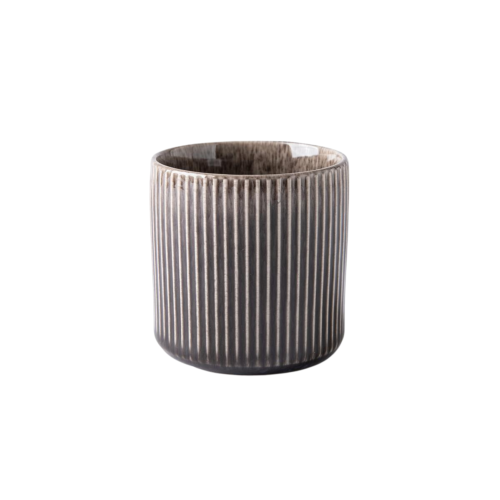 Lot de 4 tasses marron - "Cappuccino" 