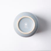 Lot de 4 tasses bleu - "Iris"