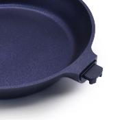 Poêle noir amovible 28cm - "Diamant bleu"