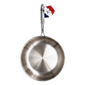 Poêle triplex inox 28cm 