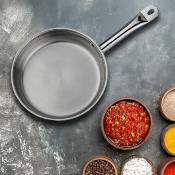 Poêle inox 24cm induction