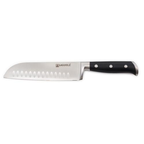 Couteau santoku noir 32cm - "Classique"