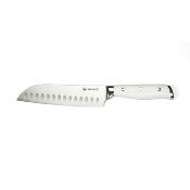 Couteau santoku blanc 32cm - "Elgance"