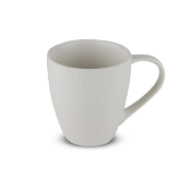 Lot de 2 mugs blanc - "Emilie"