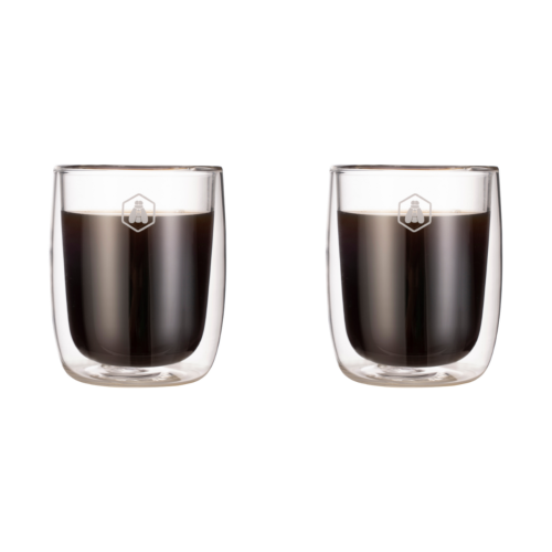 2 tasses à cappuccino double paroi - 250ml 