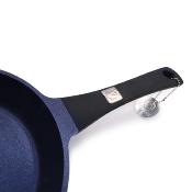 Poêle noir 20cm - "Diamant Bleu" 