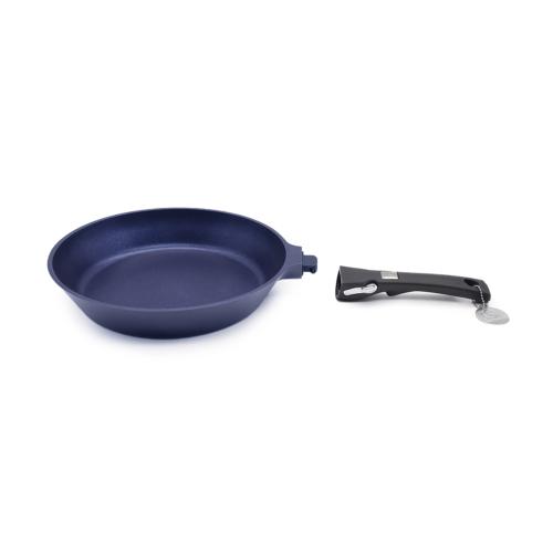 Poêle noir amovible 28cm - "Diamant bleu"