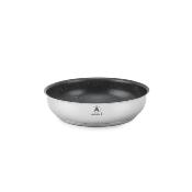 Set de 3 poêles inox amovible 20/24/28cm antiadhésif - "Réactif"