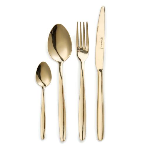 Ménagère 24 pièces - "Cléa champagne"