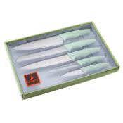 Set de 5 couteaux vert - "Wheat