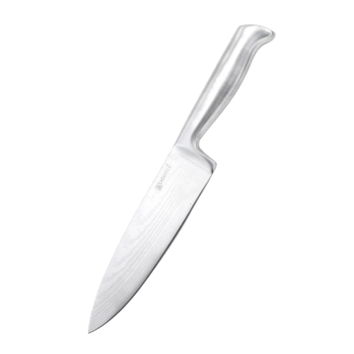 Couteau de chef argent 27cm - "Nouvelle Vague"
