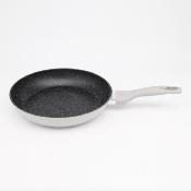 Set de 2 poêles silver 24/28cm - "Black Ston®" 