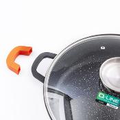 Faitout noir 28cm revêtement céramique - "RobuCook"