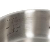 Faitout inox 24x8,5cm induction  