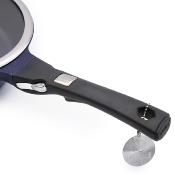 Sauteuse noir amovible 28cm - "Diamant bleu"