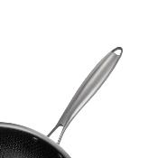 Wok 32cm triplex - "BlackSteel"