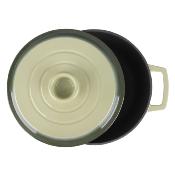 Cocotte en fonte ronde 25cm - "Masseiron Olivine"