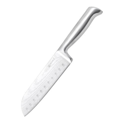 Couteau santoku argent 25,5cm - "Nouvelle Vague"