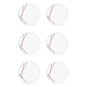 6 assiettes plates 27,5cm BISTROT