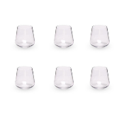  Set de 6 verres 290ml en cristallin SIGNATURE