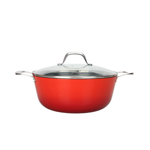 Faitout rouge 24cm - "Red AirIron"
