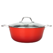 Faitout rouge 28cm - "Red AirIron"