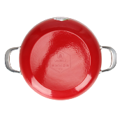 Sautoir rouge 28cm - "Red AirIron"