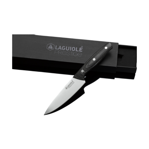 Couteau office noir 25,8cm - "Liquid Métal"