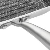 Grill 28cm triplex - "BlackSteel"