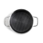 Marmite 24cm triplex avec couvercle - "Black Cube"