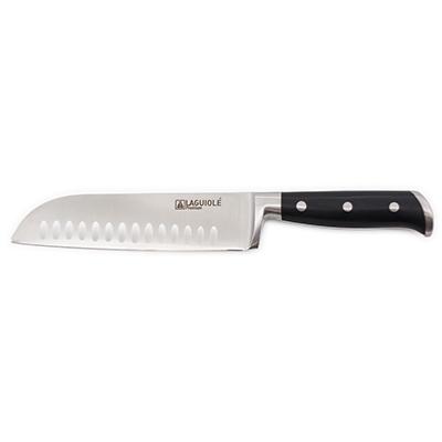 Couteau santoku noir 32cm - "Classique"
