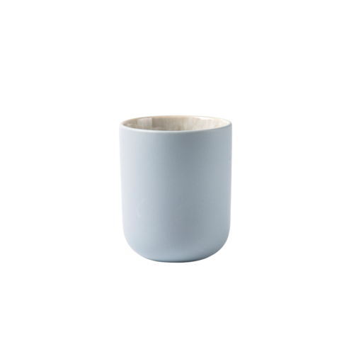 Lot de 4 tasses bleu - "Iris"
