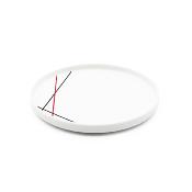 6 assiettes plates 27,5cm BISTROT