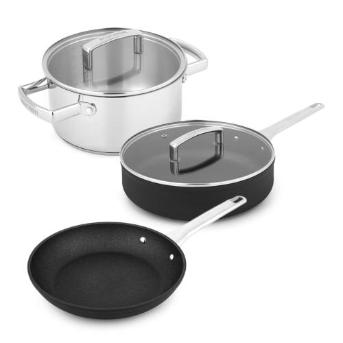 Set 5 pièces 24cm antiadhésive aluminium SIGNATURE