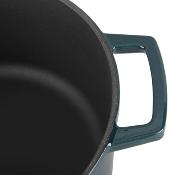 Cocotte en fonte ronde 20cm - "Masseiron Emeraude"