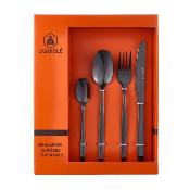 Ménagère 24 pièces - "Elora noir"