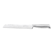 Couteau à pain argent 33,5cm - "Nouvelle Vague"