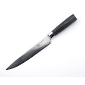 Couteau trancher noir 32,5 cm - "Damarus"