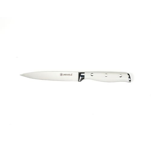 Couteau d'office blanc 24cm - "Elégance"