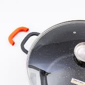 Faitout noir 44cm revêtement antiadhésif - "RobuCook"