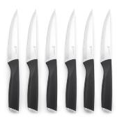 6 couteaux à steak noir 23,8cm - "Eris"
